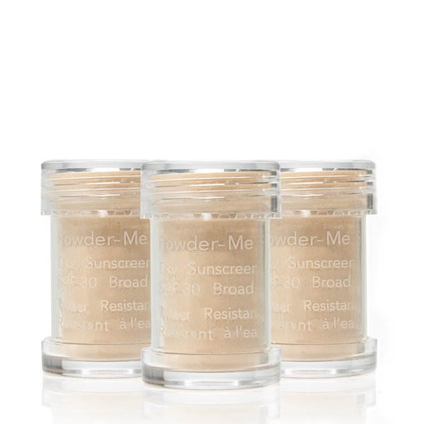 JANE IREDALE : POWDER-ME SPF30 DRY SUNSCREEN REFILLS(3 PACK) NUDE